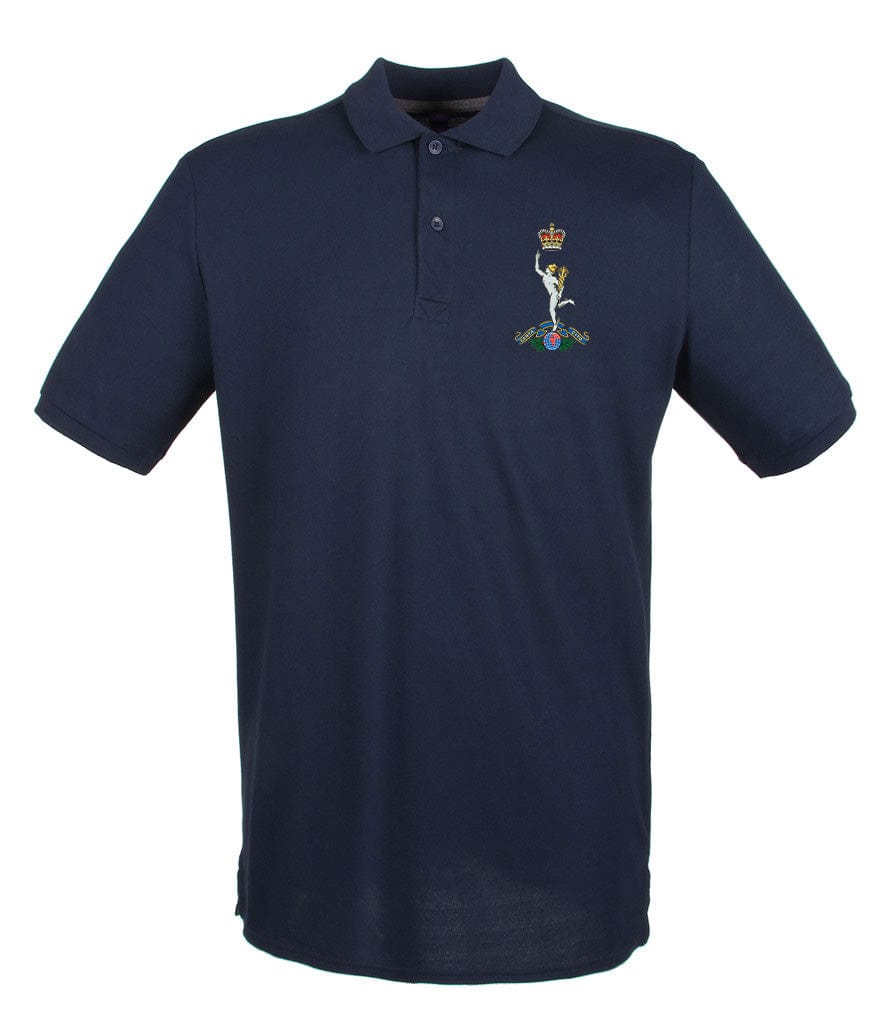 Royal Signals Embroidered Pique Polo Shirt