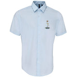 Royal Signals Embroidered Short Sleeve Oxford Shirt