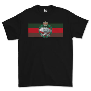 Royal Tank Regiment Colours Printed T-Shirt