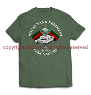 Royal Tank Regiment Challenger Printed T-Shirt