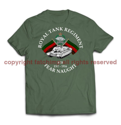 Royal Tank Regiment Challenger Printed T-Shirt