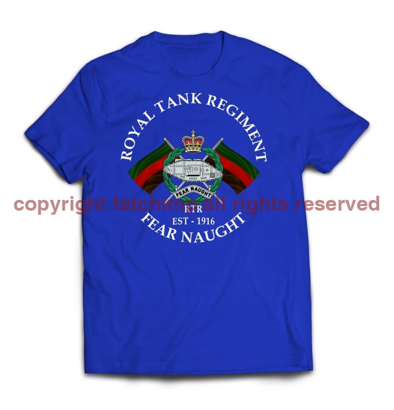 Royal Tank Regiment Printed T-Shirt