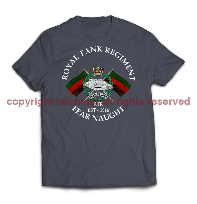 Royal Tank Regiment Printed T-Shirt