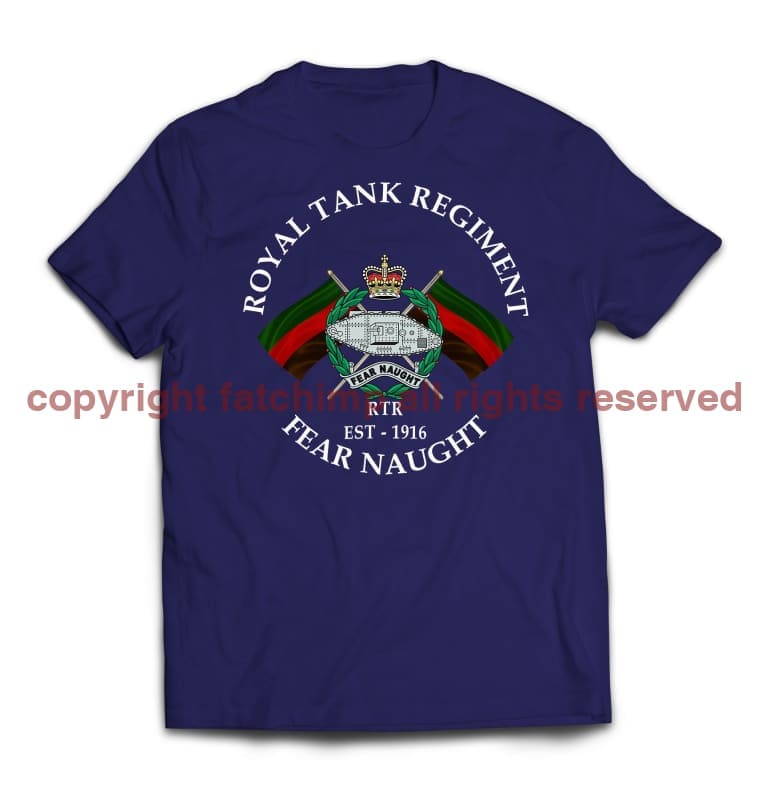 Royal Tank Regiment Printed T-Shirt