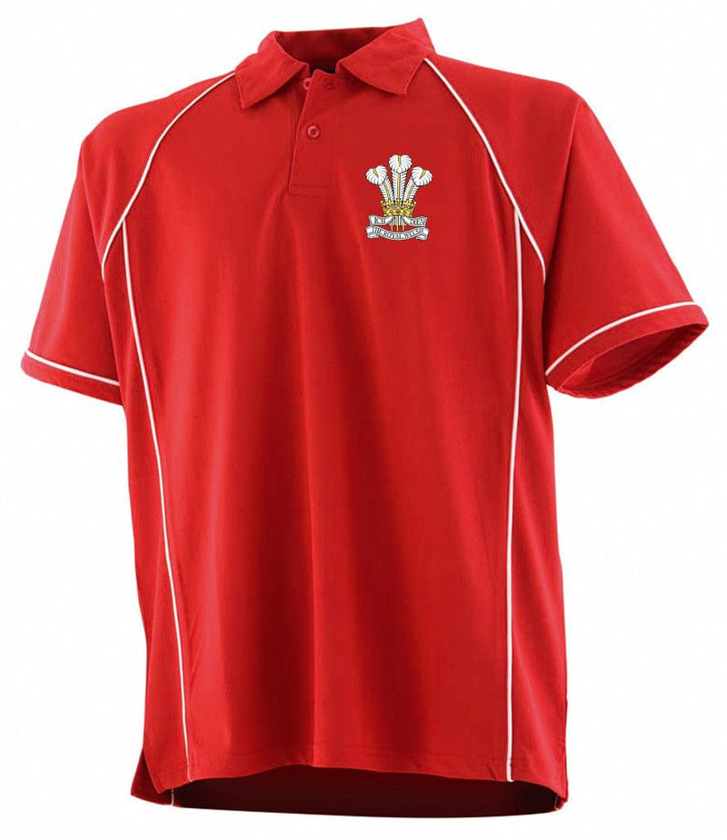 Royal Welsh Unisex Performance Polo Shirt