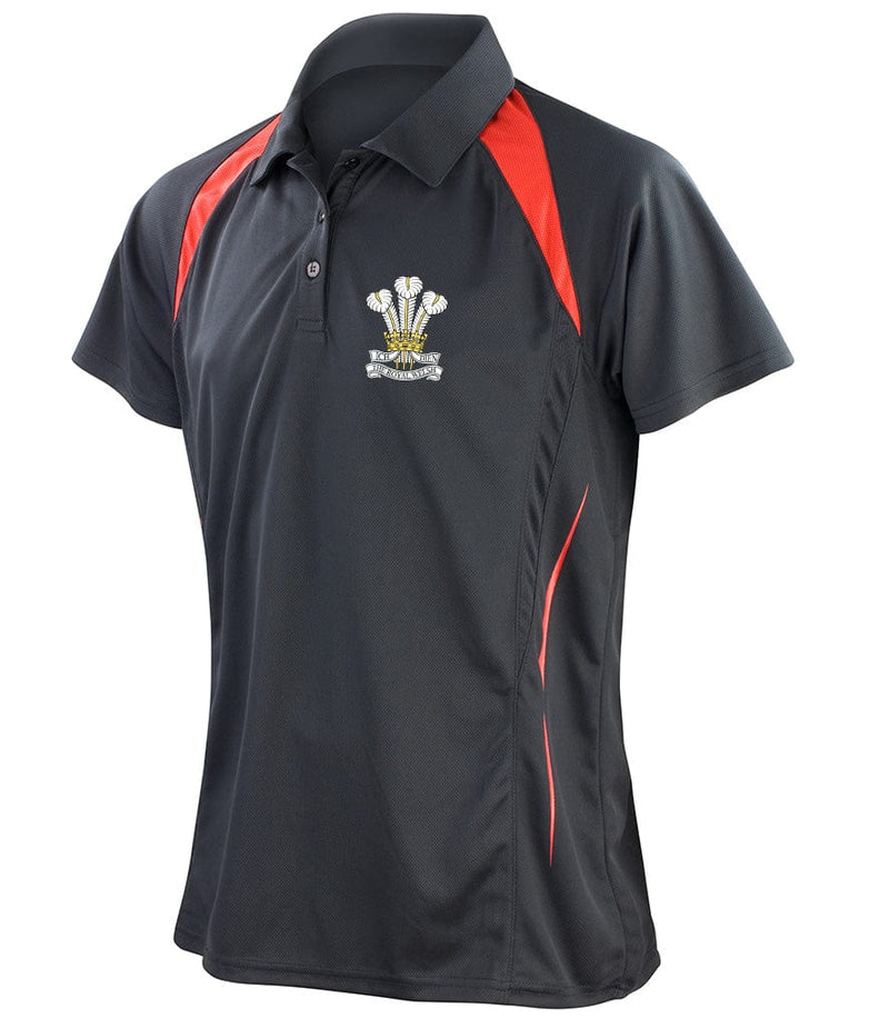 Royal Welsh Unisex Sports Polo Shirt