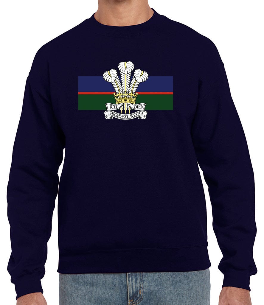 Royal Welsh Front Printed Sweater