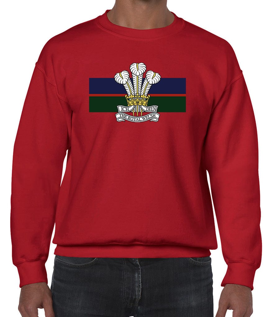 Royal Welsh Front Printed Sweater