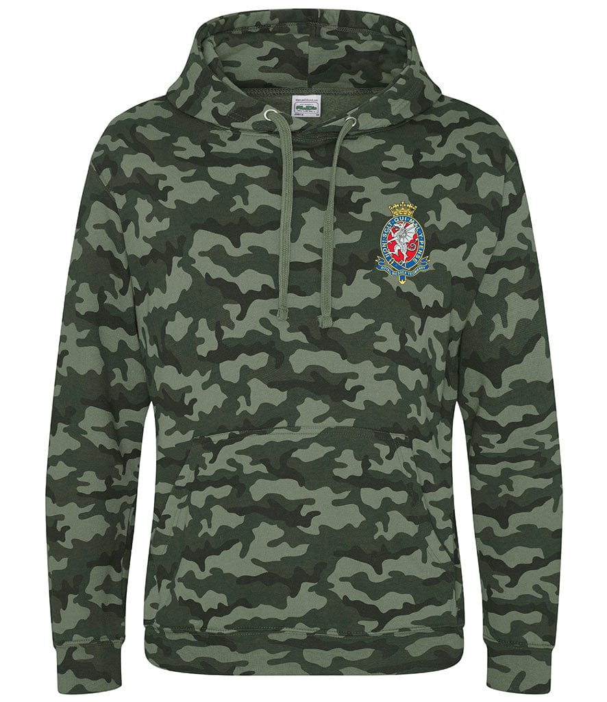 Royal Wessex Yeomanry Full Camo Hoodie