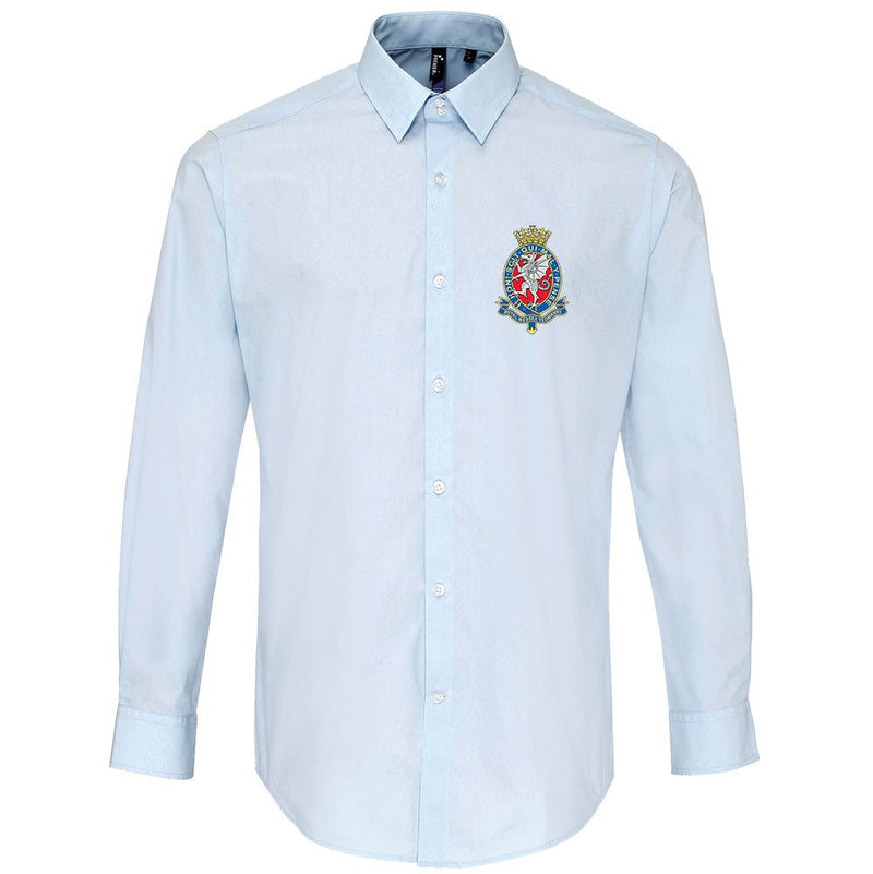 Royal Wessex Yeomanry Embroidered Long Sleeve Oxford Shirt