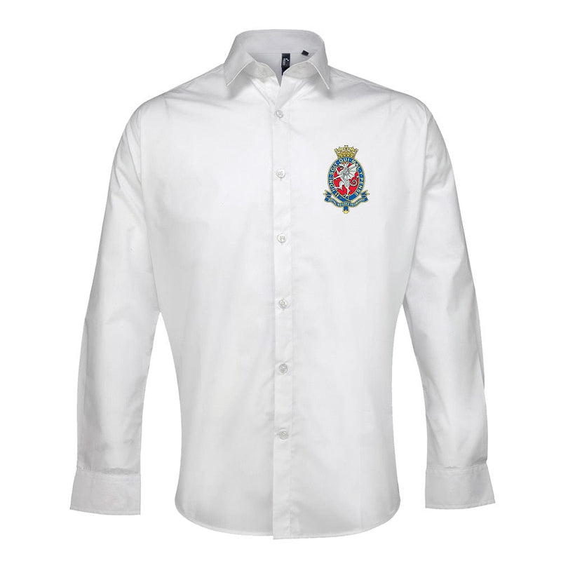 Royal Wessex Yeomanry Embroidered Long Sleeve Oxford Shirt