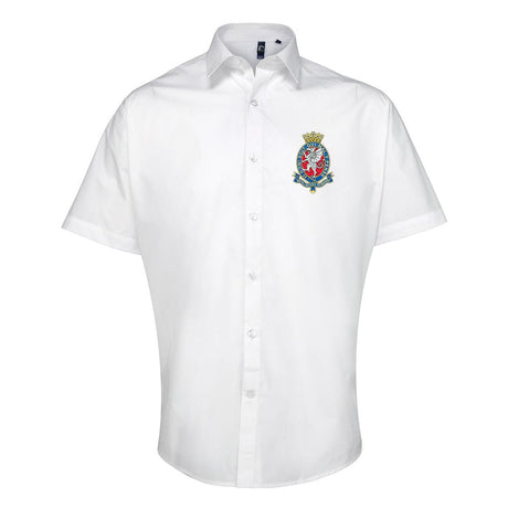 Royal Wessex Yeomanry Embroidered Short Sleeve Oxford Shirt