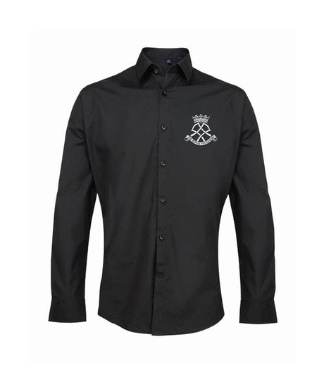 Royal Yeomanry Embroidered Long Sleeve Oxford Shirt