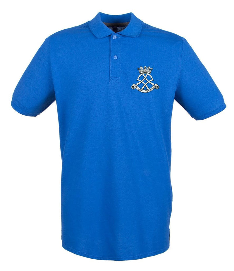 Royal Yeomanry Embroidered Pique Polo Shirt