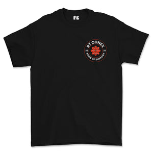 RT Conex Rides of Support 2025 Printed T-Shirt (Left Chest Logo)