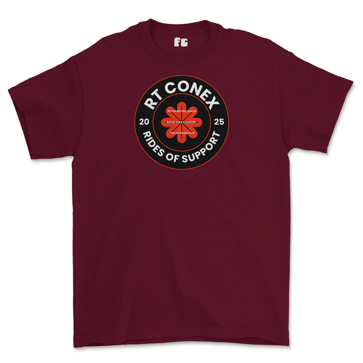 RT Conex Rides of Support 2025 Printed T-Shirt
