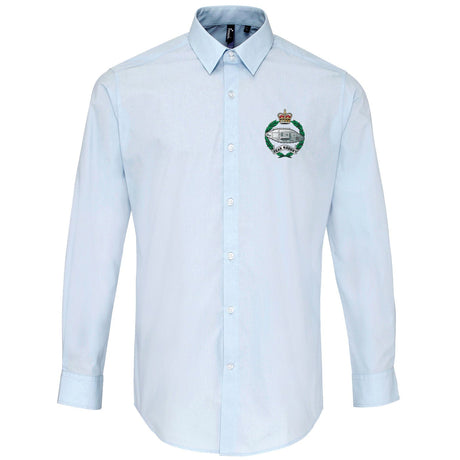 Royal Tank Regiment RTR Embroidered Long Sleeve Oxford Shirt