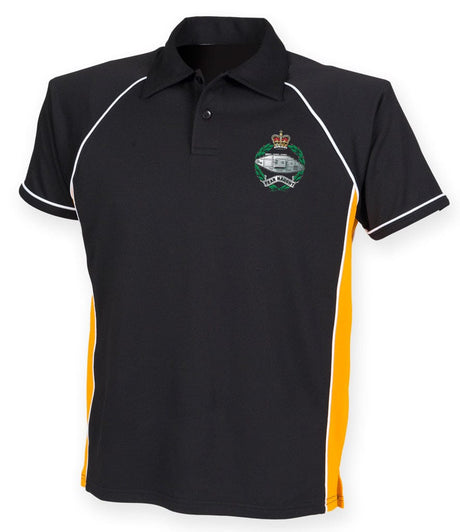 Royal Tank Regiment RTR Unisex Performance Polo Shirt