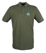 Royal Tank Regiment RTR Embroidered Pique Polo Shirt