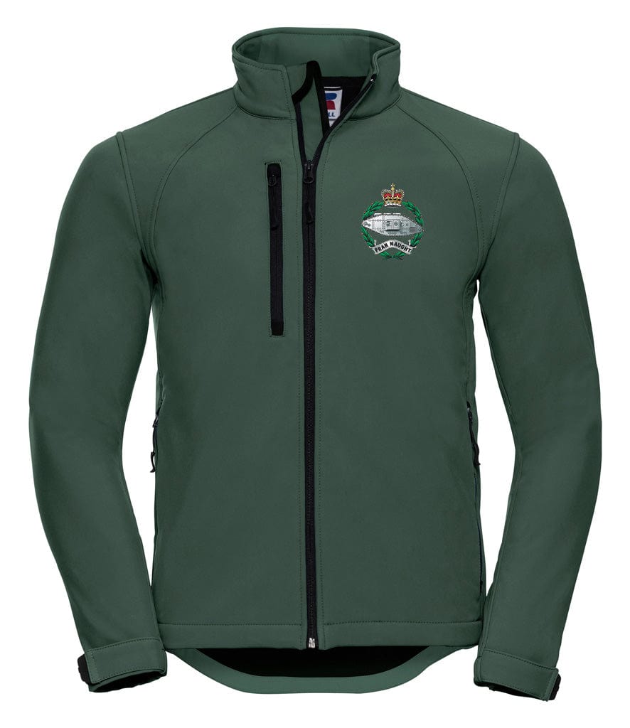 Royal Tank Regiment RTR Embroidered 3 Layer Softshell Jacket
