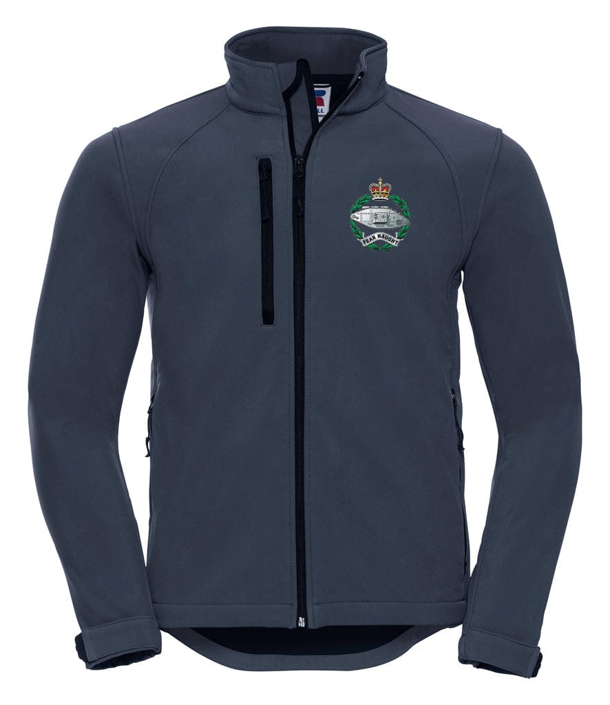 Royal Tank Regiment RTR Embroidered 3 Layer Softshell Jacket