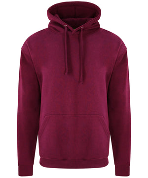 Maroon hoodie on a white background