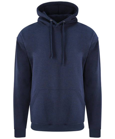 Navy blue hoodie on a white background