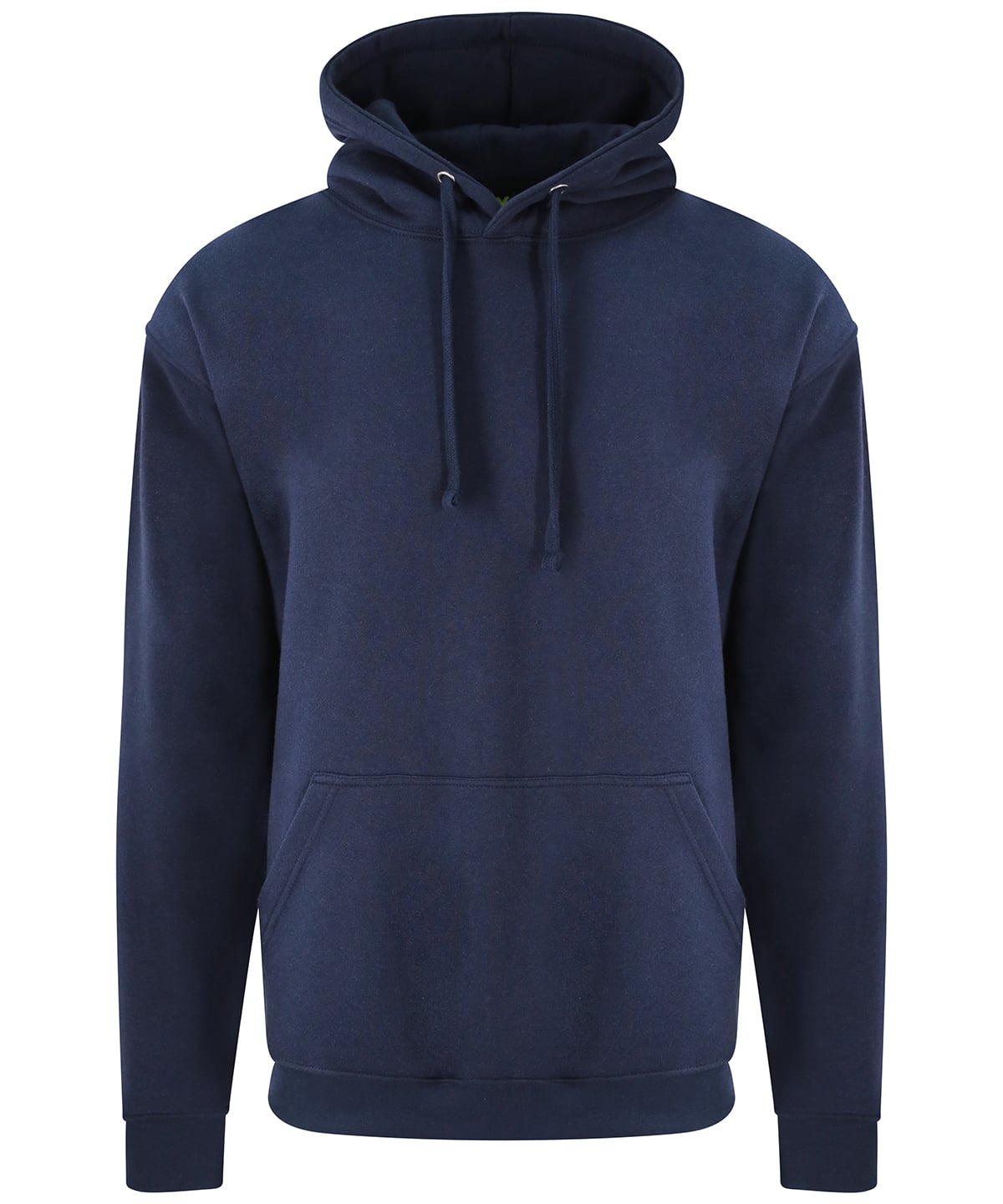 Navy blue hoodie on a white background