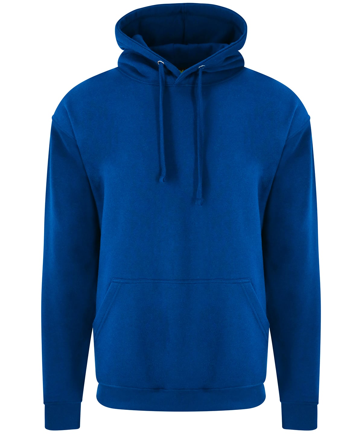 Blue hoodie on a white background