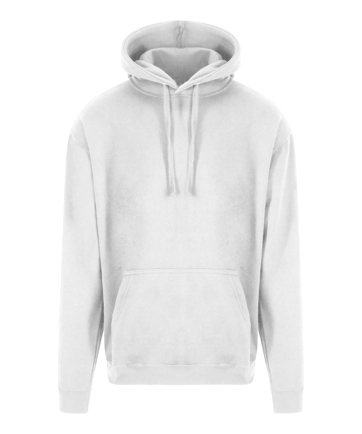 White hoodie on a white background