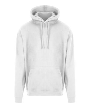 White hoodie on a white background