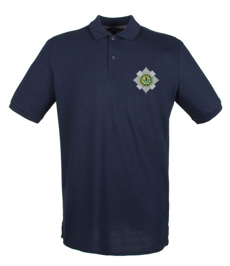 Scots Guards Embroidered Pique Polo Shirt