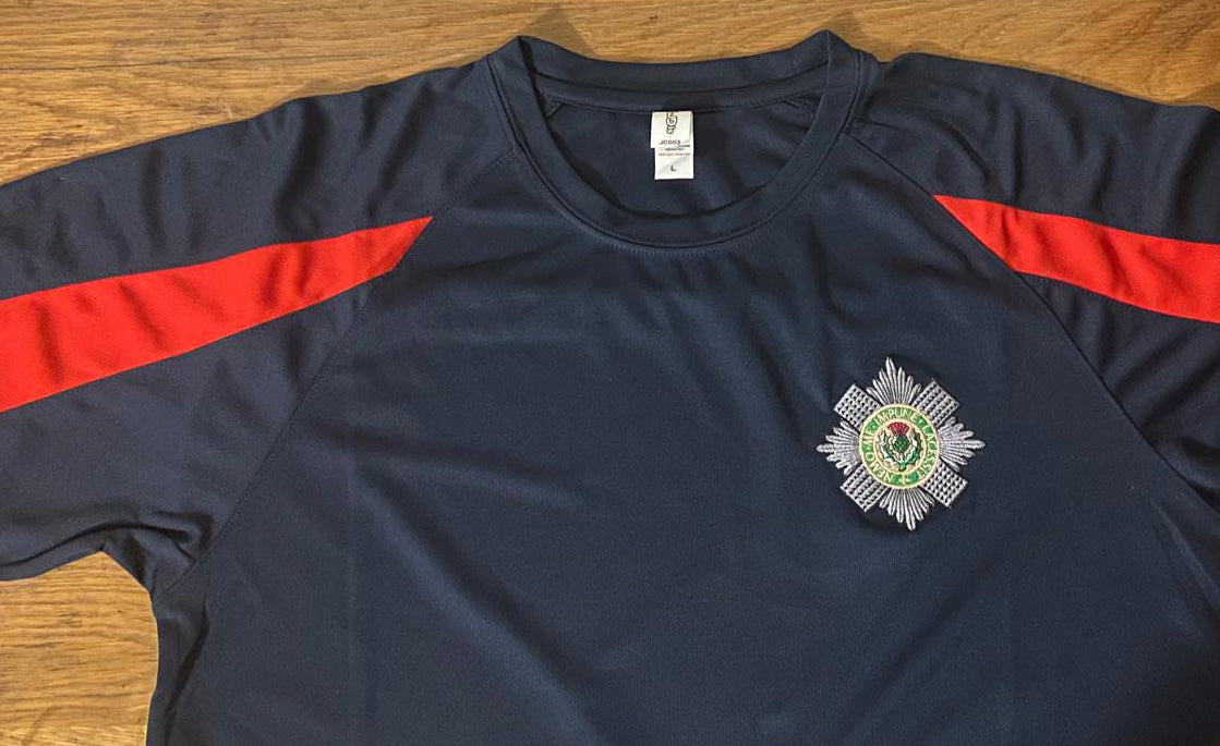 SALE ITEM - Scots Guards Embroidered BRB Sports T-Shirt