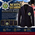 Scots Guards Pin Stripped Regimental Blazer