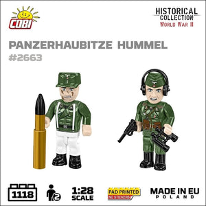 Sd.Kfz. 165 Hummel brick tank model - COBI 2663 - 1116 bricks