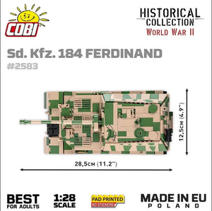 S.D.KFZ.184 Ferdinand brick tank model 