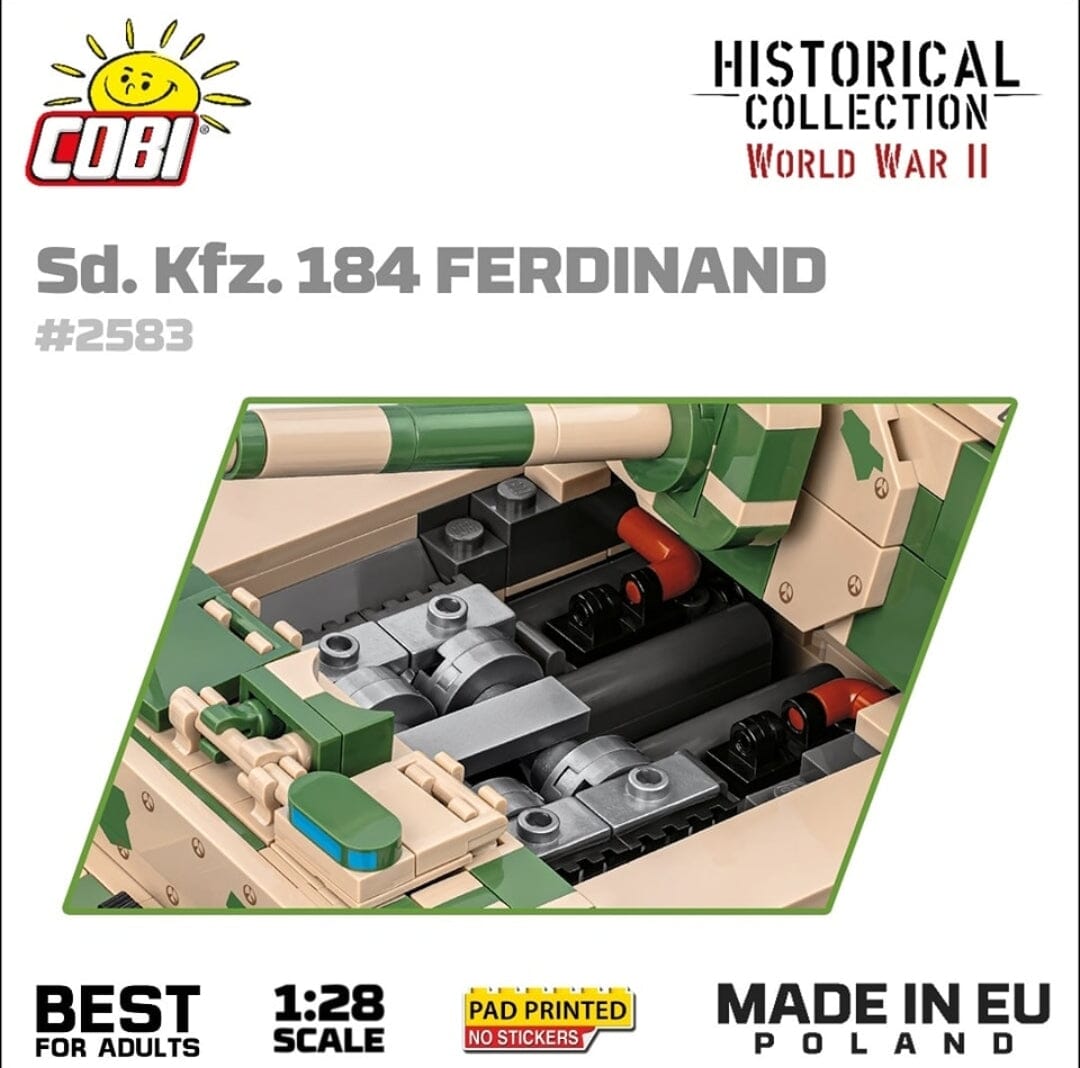 S.D.KFZ.184 Ferdinand brick tank model 