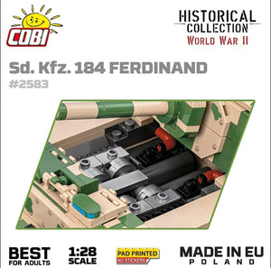 S.D.KFZ.184 Ferdinand brick tank model 