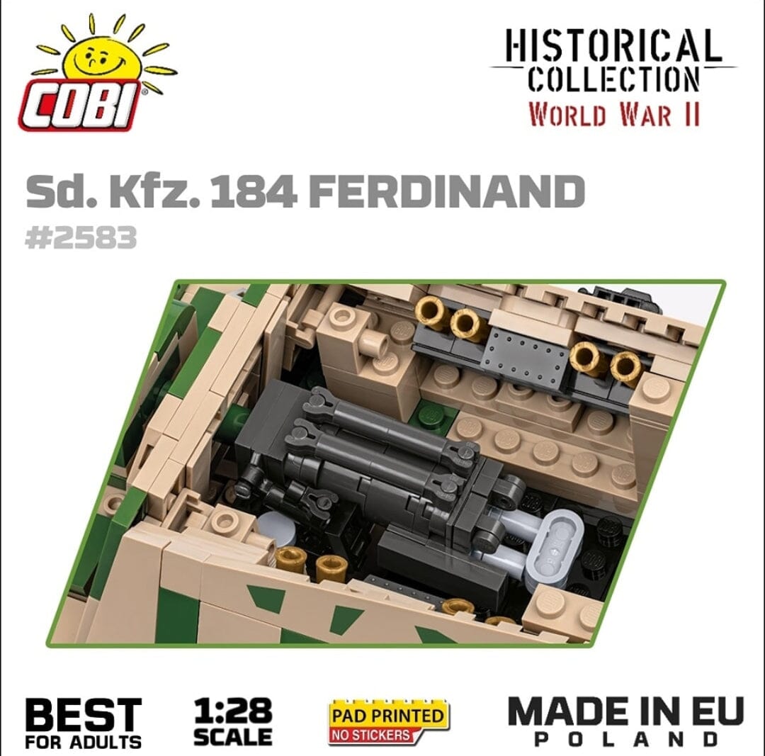 S.D.KFZ.184 Ferdinand brick tank model 