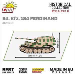 S.D.KFZ.184 Ferdinand brick tank model 