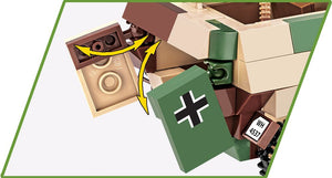 SD.KFZ.251/9 Stummel Half Track brick model 