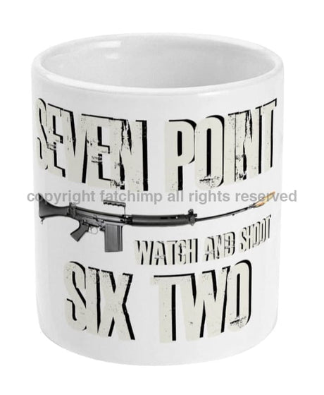 Seven Point Six Two Watch And Shoot Ceramic Mug Mugs