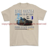 SFOR Bosnia Proud To Have Served Printed T-Shirt