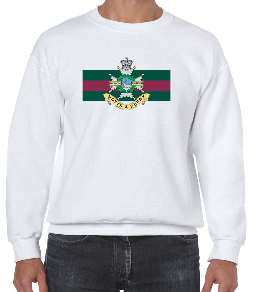 Sherwood Foresters Front Printed Sweater