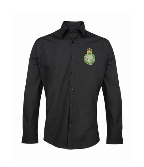 Sherwood Rangers Yeomanry Embroidered Long Sleeve Oxford Shirt