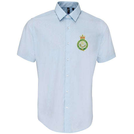 Sherwood Rangers Yeomanry Embroidered Short Sleeve Oxford Shirt