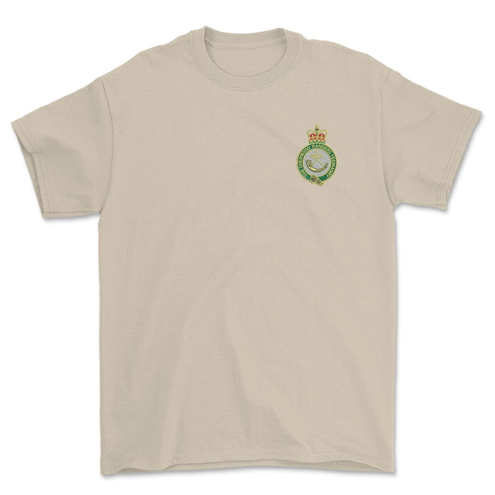 Sherwood Rangers Yeomanry Embroidered or Printed T-Shirt