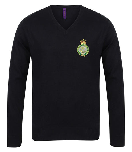 Sherwood Rangers Yeomanry Lightweight V Neck Sweater