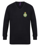Sherwood Rangers Yeomanry Lightweight V Neck Sweater
