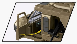 Sikorsky UH-60 Black Hawk helicopter brick model 